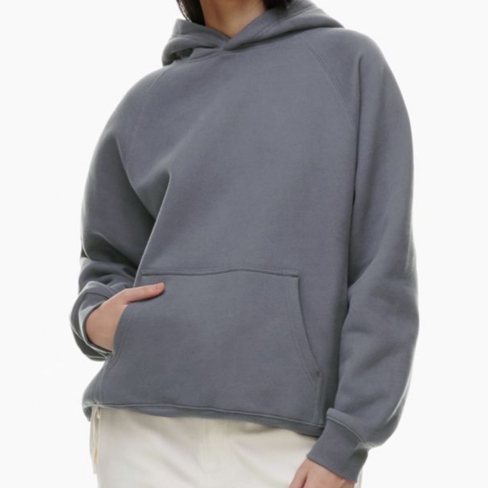 TNA Cozy AF like new deep purple hoodie